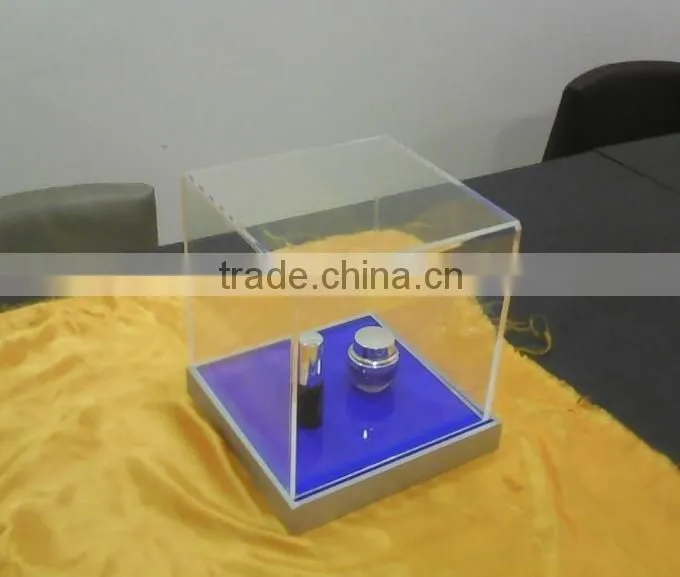 acrylic cube led display box