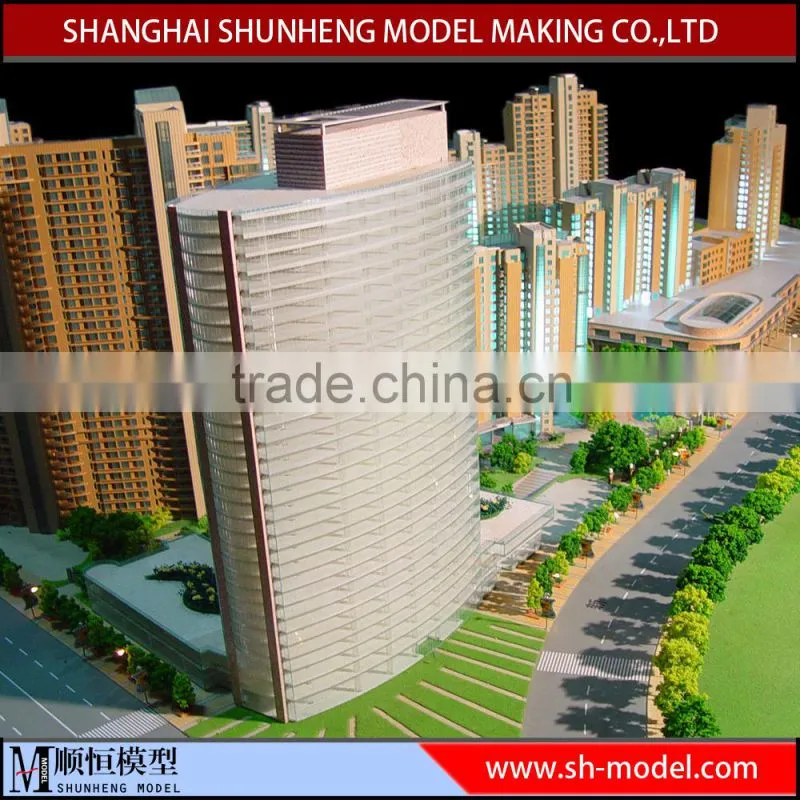 2016 building scale model for real estate exhibition/custom building model making