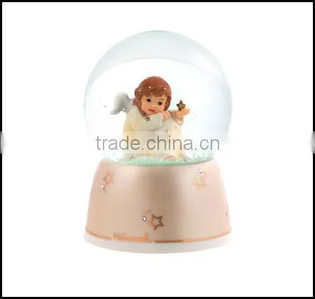 2015 stunning souvenir new craft resin snowglobe