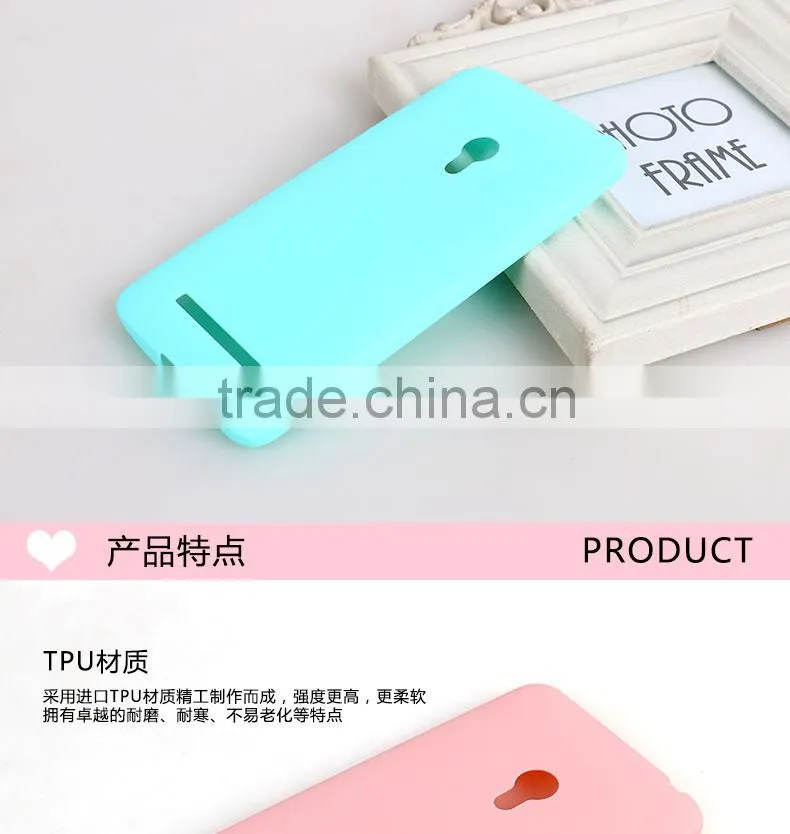 Factory price clear soft tpu cover case for asus zenfone 5