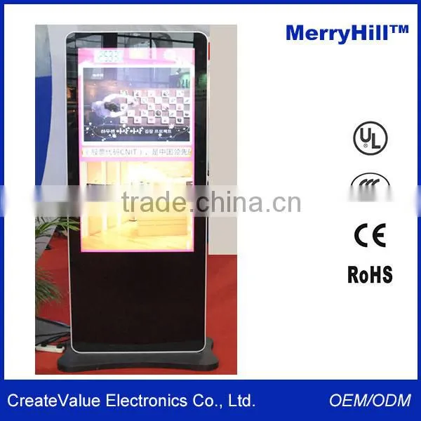 42/46/55 inch floor stand 3g wifi multimedia network shopping mall advertising touch screen kiosk
