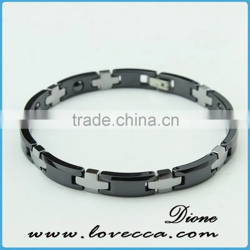 Fashion Hot Sell Small MOQ Magnet Energy Tungsten Steel Magnetic Energy Bracelet