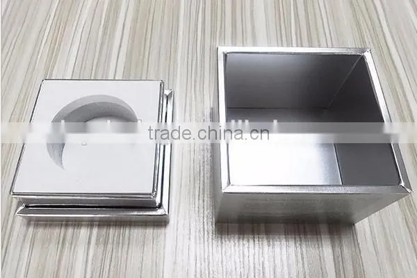 Metallic silver carton box, Cosmetic box packaging
