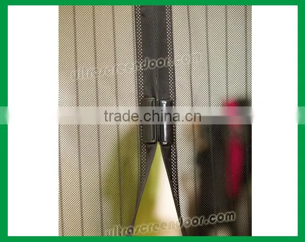 curtain door magic magnetic screen mesh