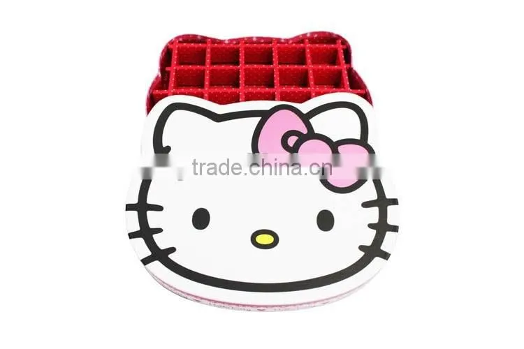 Cute hello kitty style paper chcolate gift candy box
