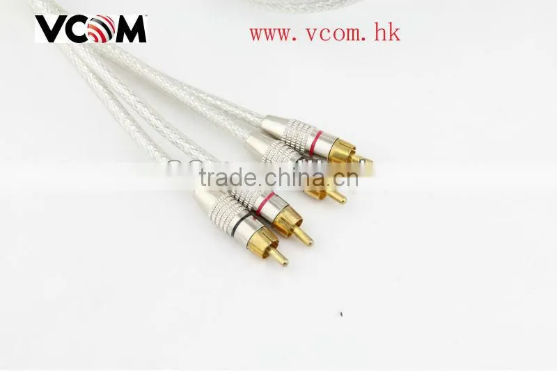 VCOM High-Grade Male to Male S-Video AV Cable