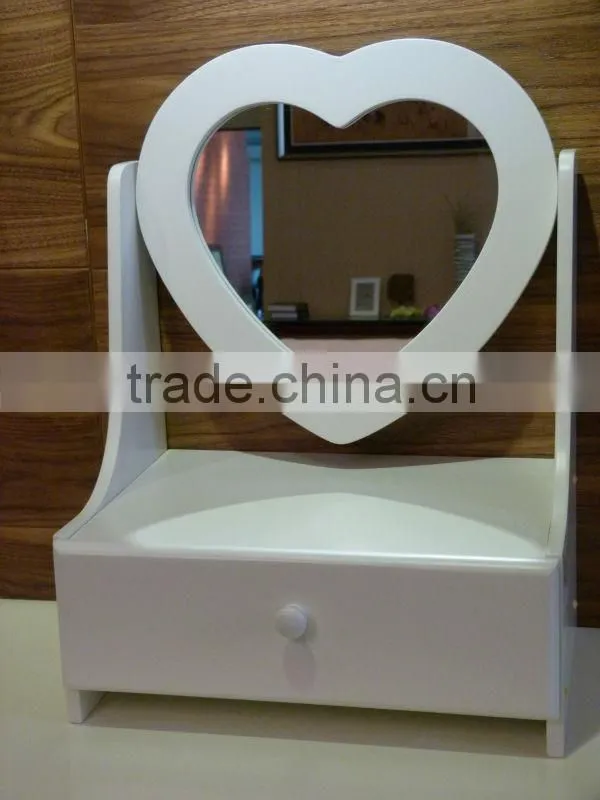 leather affect wall sticker mirror for sale