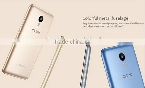 Original Meizu Metal smartphone 5.5" FDD LTE 4G Mobile Phone Helio X10 Octa Core 1920X1080P meizu metal 2GB RAM 16GB ROM 13MP