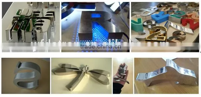 CNC stainless steel channel letter bender machine for outdoor advertising channel letter signs