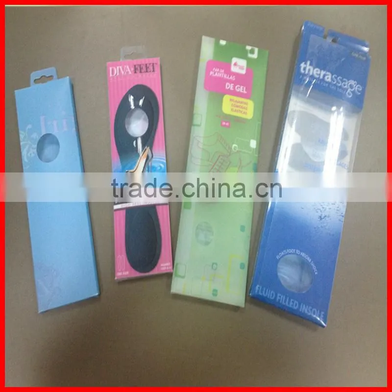 custom plastic printed box packaging with high quality