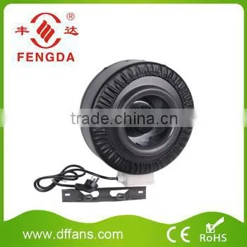 Plastic Inline Duct Fan with Stepless Speed Switch