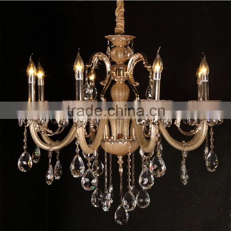 Shining decoration light with candle chandelier lamps