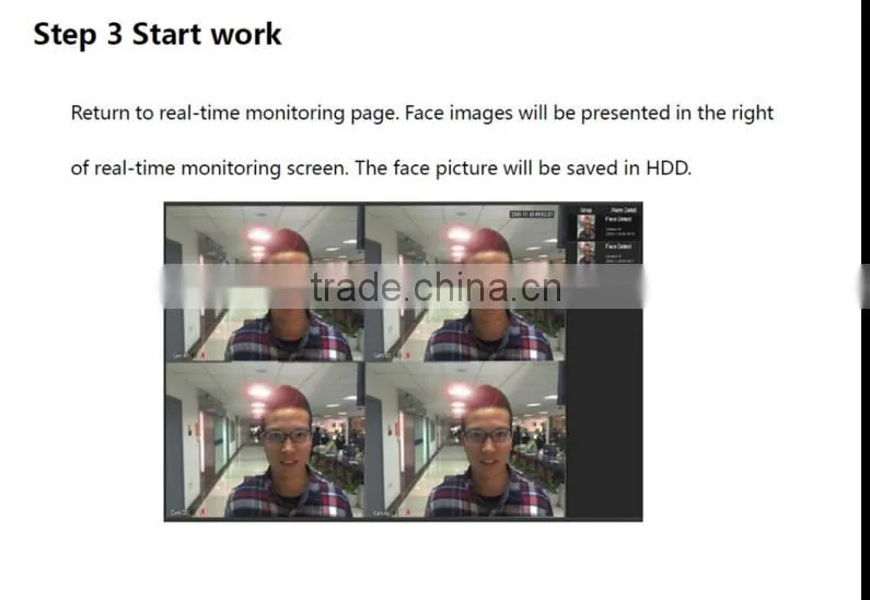 2016 Onvif 8ch/16ch/32ch face recognition nvr support poe