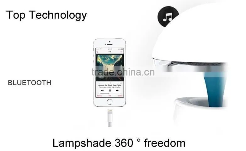 Magic Lamp Multi-function 3 in 1 Wireless Bluetooth Music Radio Speaker