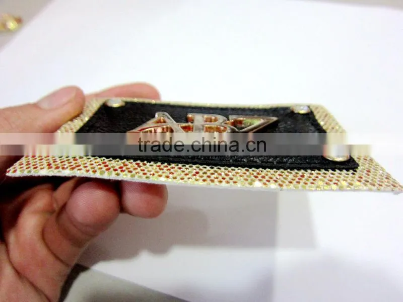 fashion jeans leather label in 2016