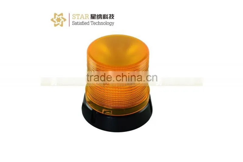 12V 4 LED emergency car magnetic led bule beacon light for trucks
