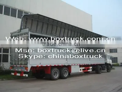 Aluminium wing van semi trailer