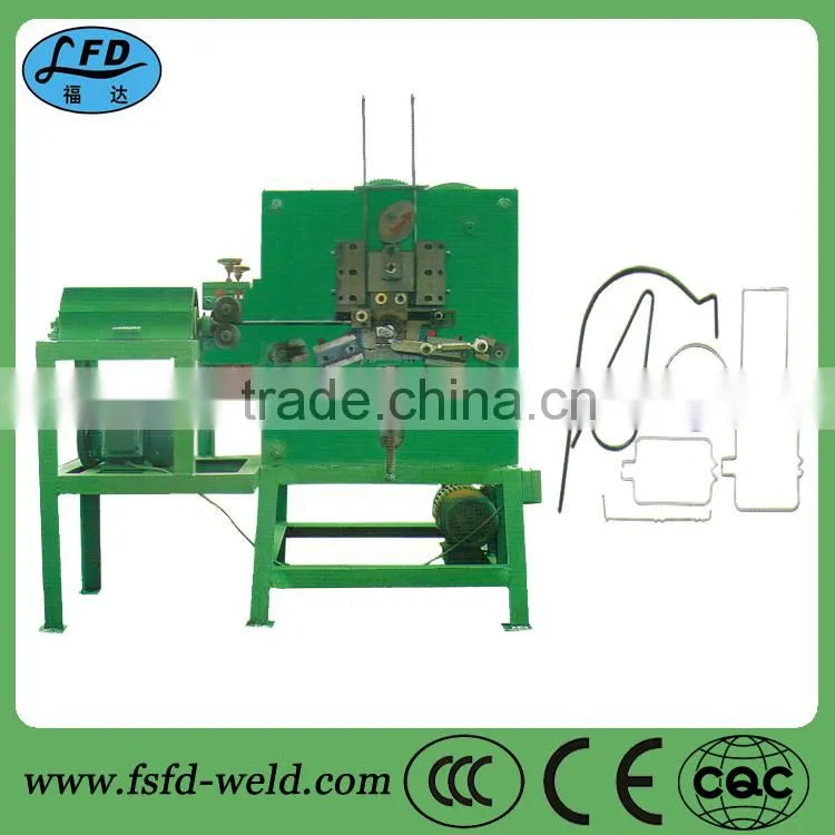 Metal wire steel Raw Material and mechanical Power Buckle Iron forming machine