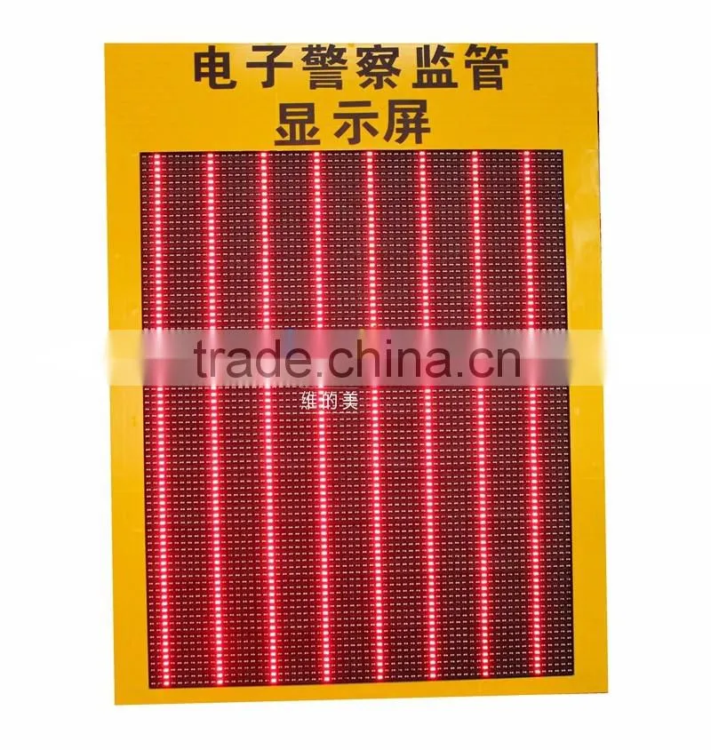 Single Color P16 2R Traffic Outdoor Light Roadside LED Panel Display on Sale