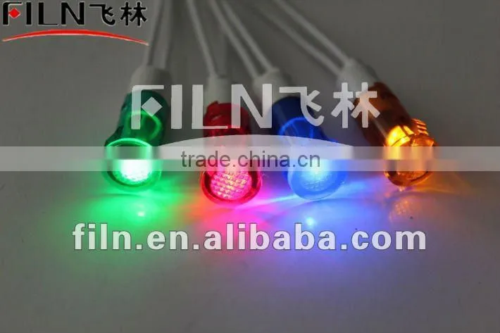 12V motorcycle led tail light with turn signal light 10mm