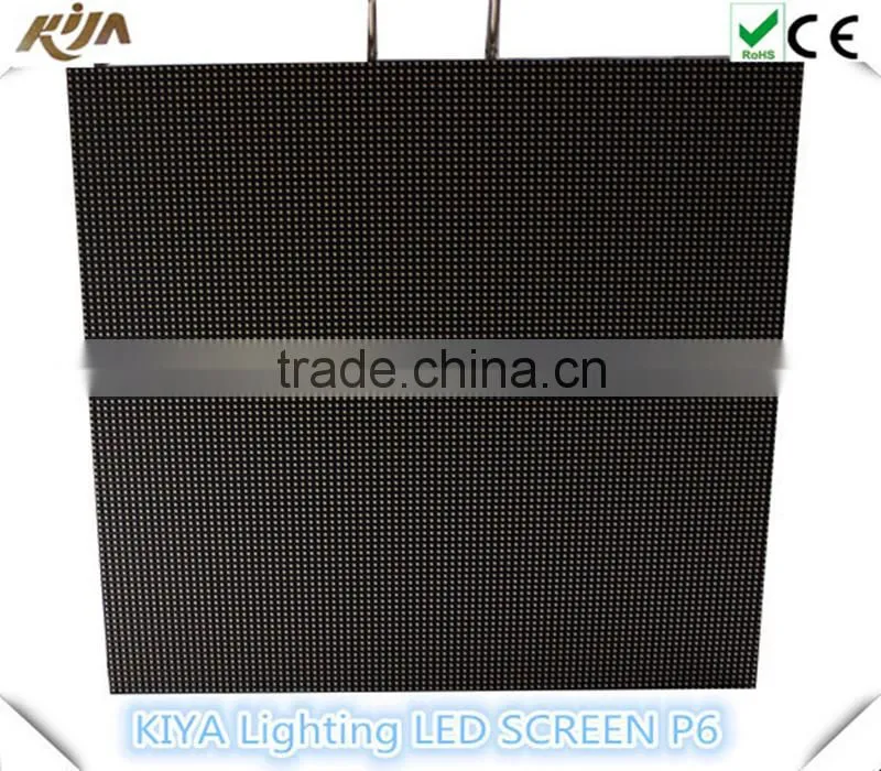 High Quality Factory price Full color P6 SMD Indoor LED Display screen