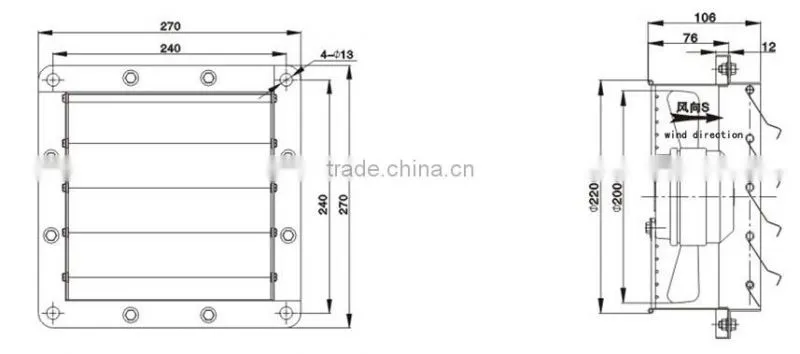 2014 best-selling fireplaces ventilation cylindrical fan