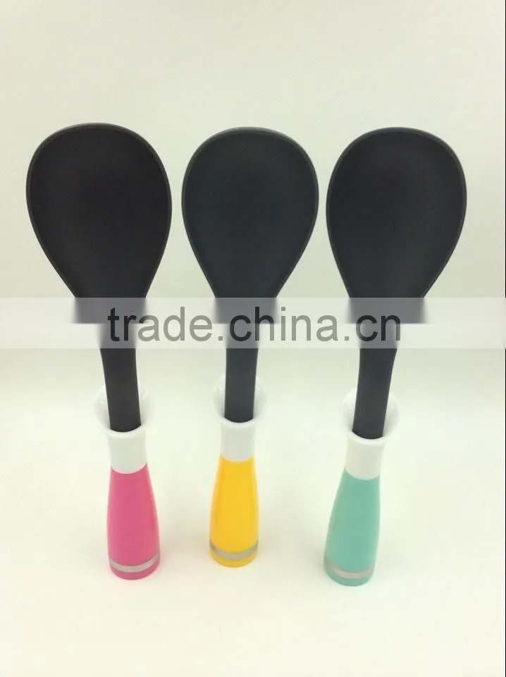2015 Fashion colourful mini PP+nylon kitchen utensil set nylon kitchen tools, cook ware set,7pcs nylon kitchen tools set NL71