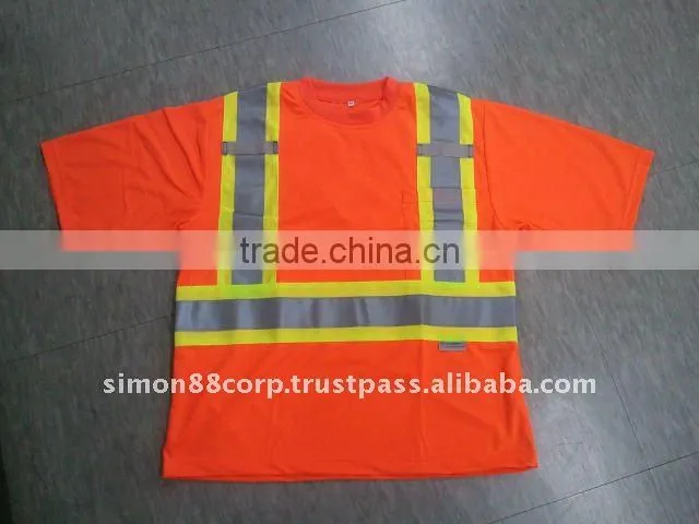 Reflective Safety T-shirt