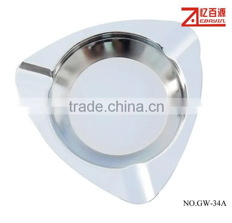 wholesale smoking accessory square ashtray metal ahtray household cleaning tools