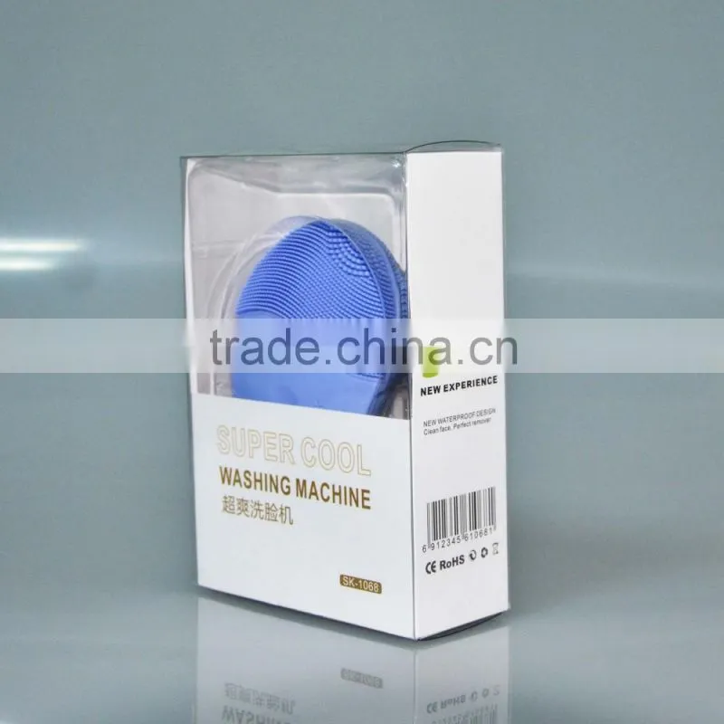 BP-1068 Sonic Silicone Face Brush, Gentle Exfoliator & Scrubber, Pore Cleanser rechargeable IPX7 FULL WATERPROOF