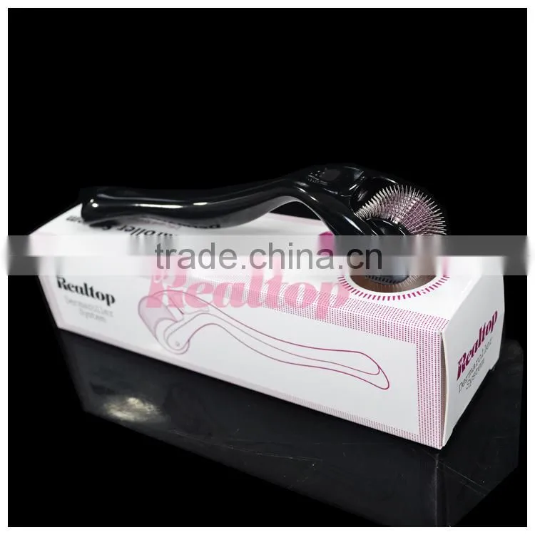 Realtop medical grade dermaroller derma roller 540 microneedling pen / meso needles for skin whitening pigment removal