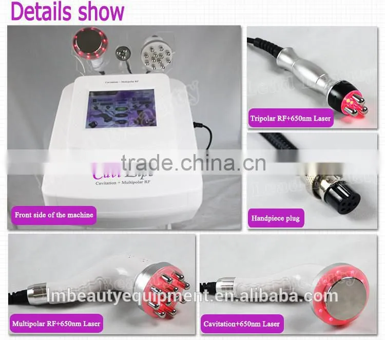 650nm laser 3 in 1 slimming beautifying machine