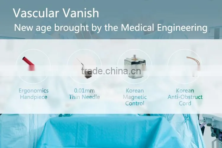 8.4 Inch Touch Screen Vascular Removal /high Frequency Spider Vein Removal Machine