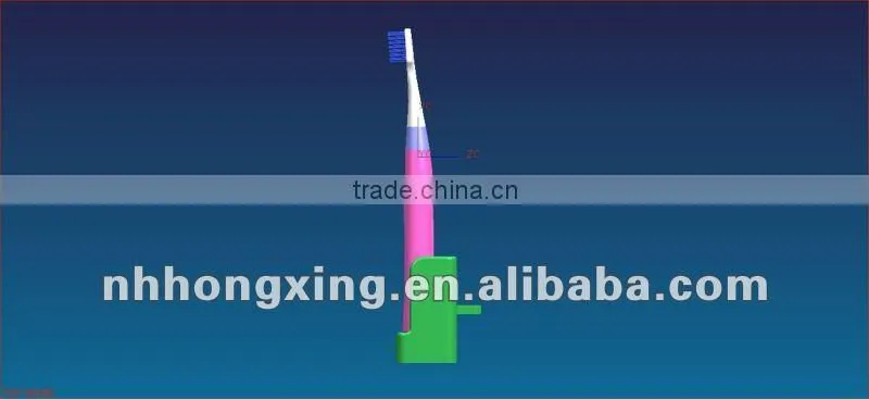 2012 New sonic power denture toothbrush