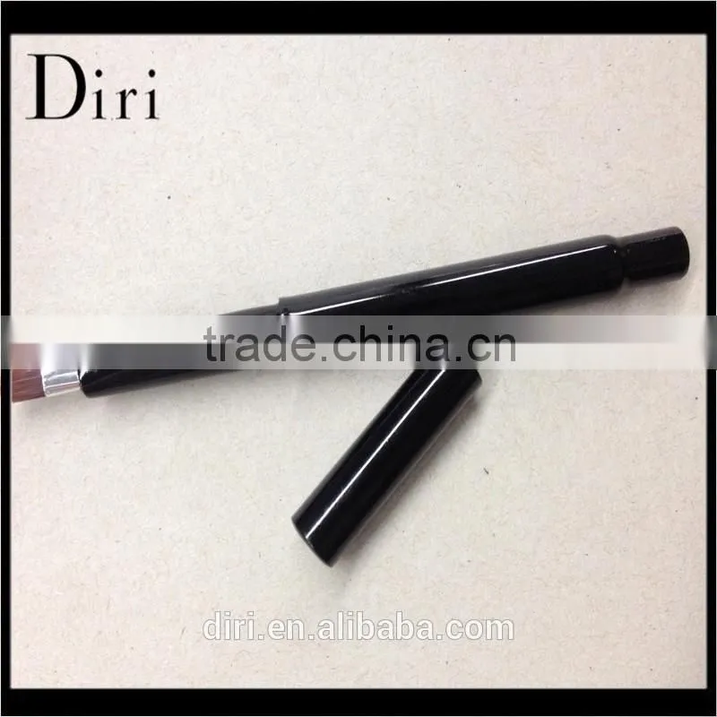 Women pony hair single bamboo handle lip makeup brush