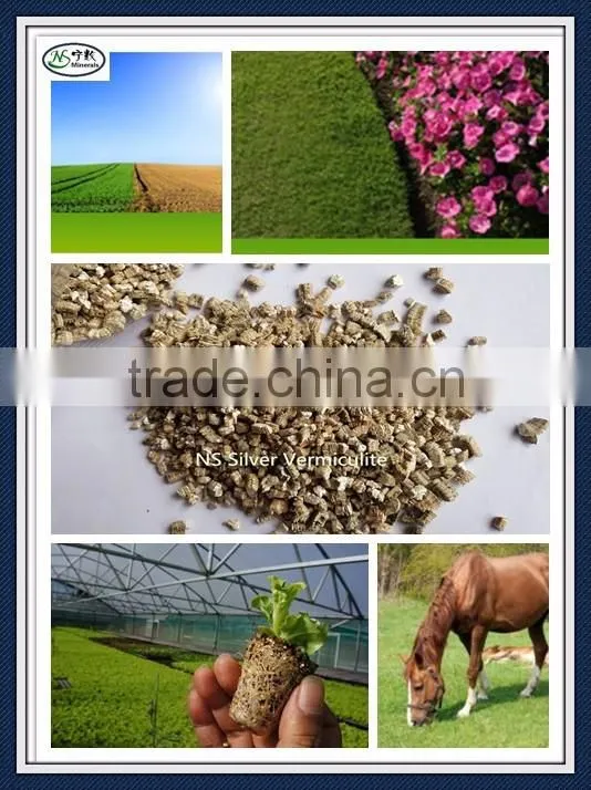 Lightweight Nutrients Exfoliators Premium Expanded Vermiculite For Soil Conditioner, Animal Feed