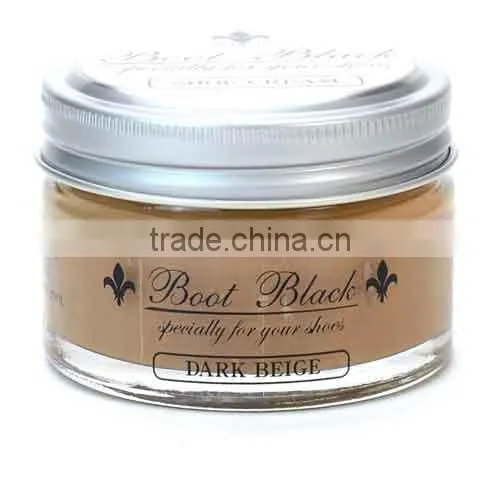 COLUMBUS Boot Black Shoe and Leather Polisher Shoe Cream Made in Japan