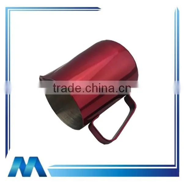 high quality colorful stainless steel milk jug