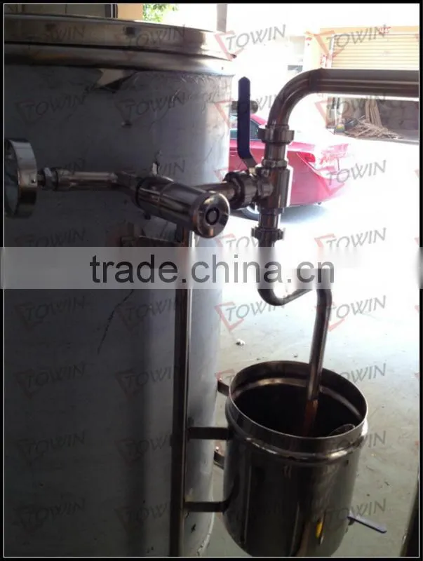 UHT Sterilizer with mixer tank and pump