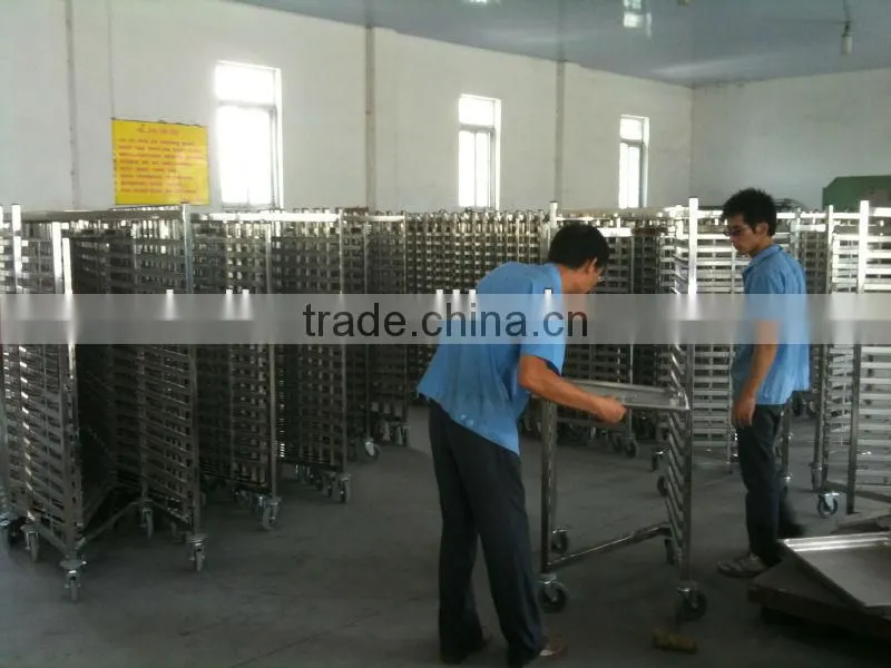 kitchen stainless steel trolley