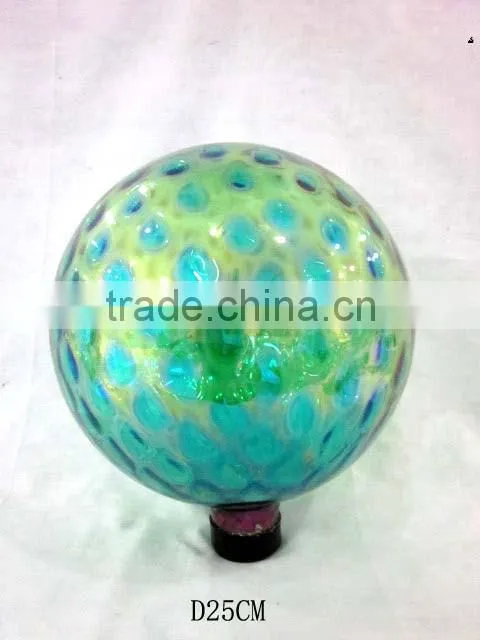 10" hand blown glass ball