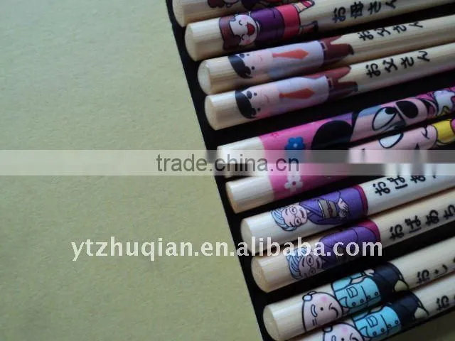round bamboo chopstick wooden chopsticks in bag