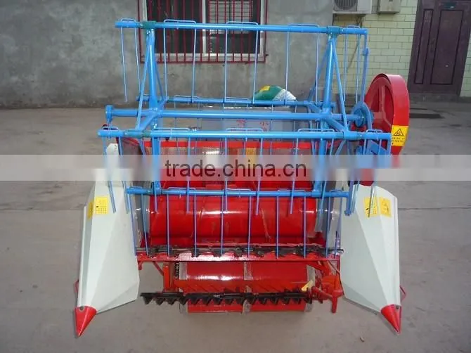 paddy mini combine harvester