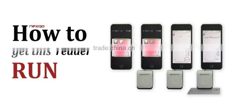 Wireless audio jack nfc reader, mini usb nfc reader