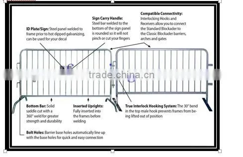 crowd control rope barrier for sale
