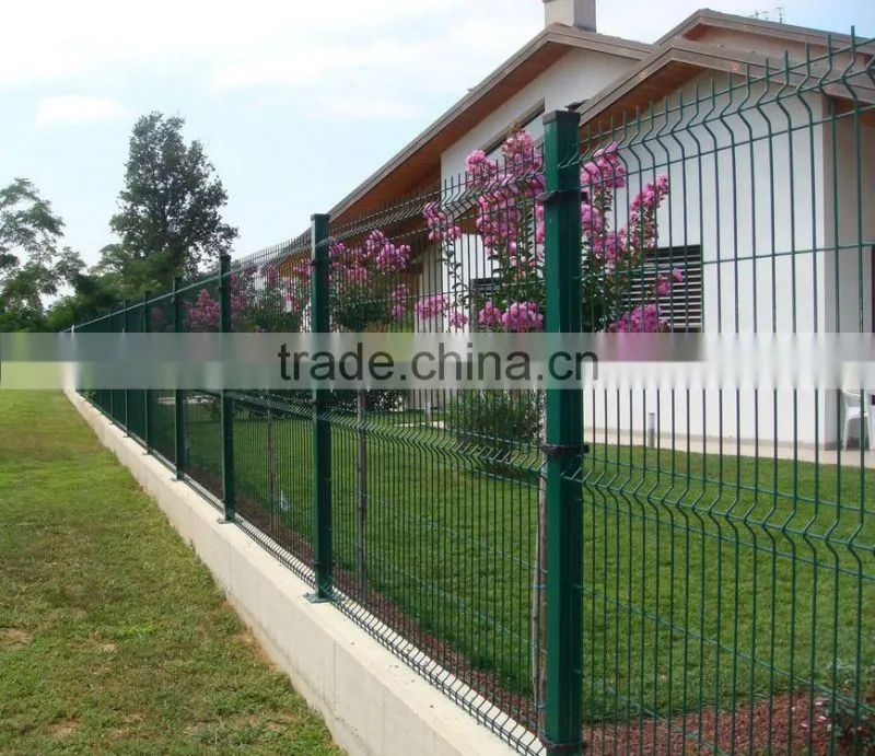 low price high quality galvanized welded wire mesh factory with fold security fence