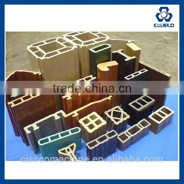 HOT SELL WOOD PLASTIC PROFILE PRODUCTION MACHINE LINE