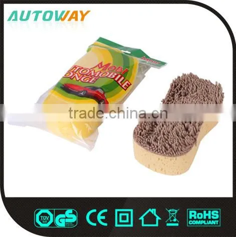 Excellent Quality Colorful car chamois sponge