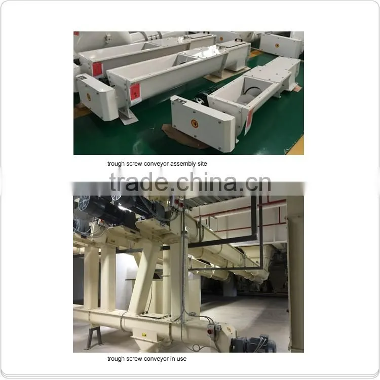 Trough Screw Conveyor with CE certification