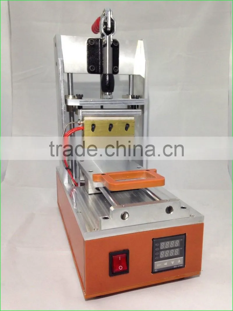Mini Built-in Air Vacuum Manual LCD Touch Screen Aspirating Separator Machine for iPhone / for Samsung / for HTC